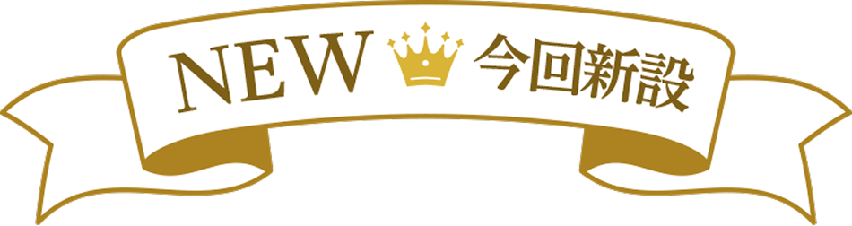 NEW 今回新設