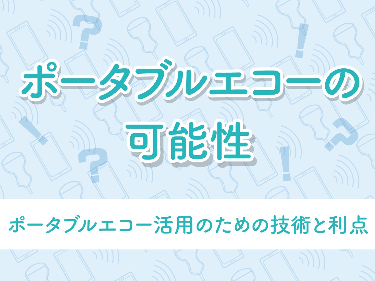 ポータブルエコーの可能性3