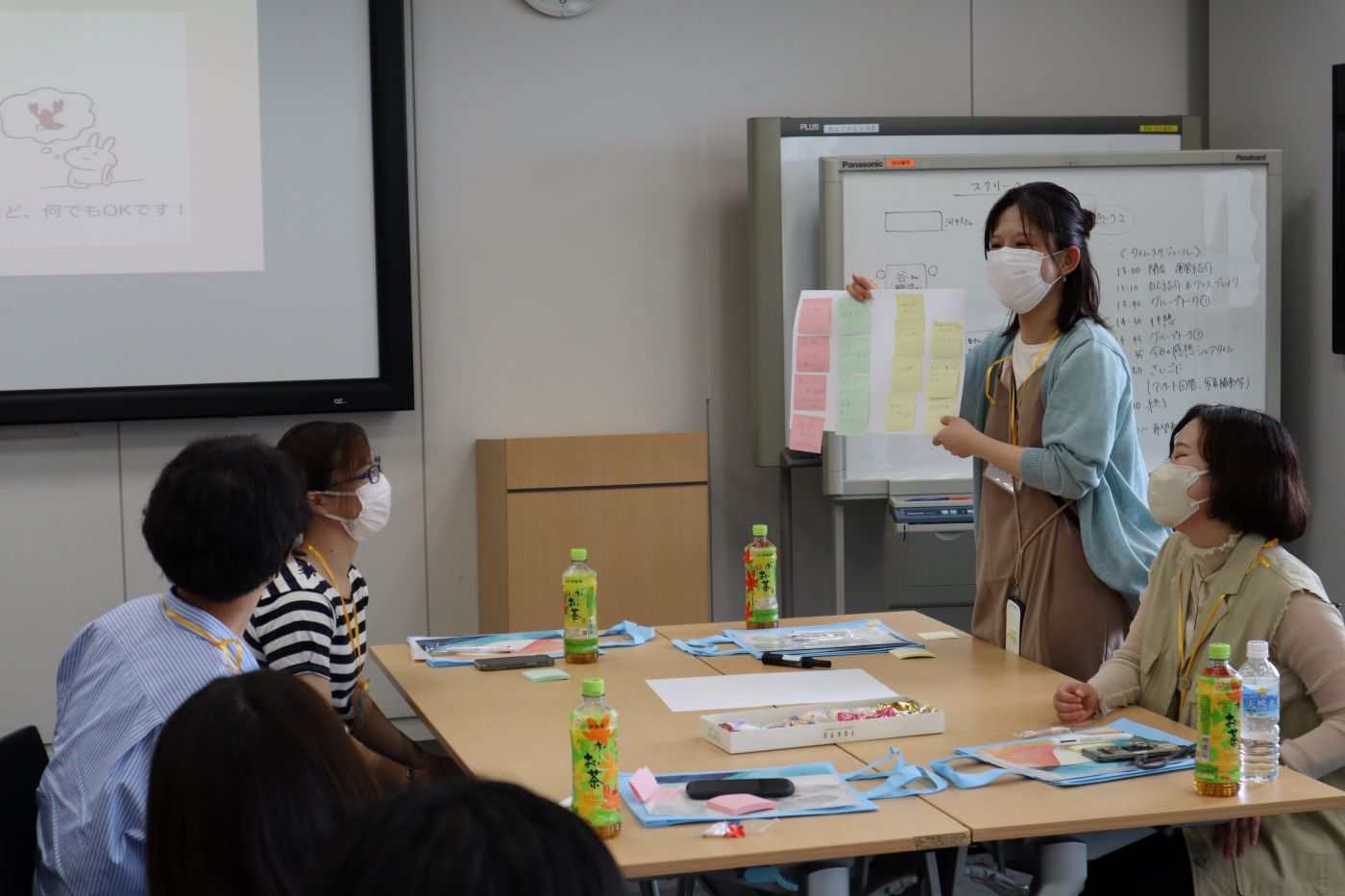 新卒訪問看護師の語り合いの様子＠東京