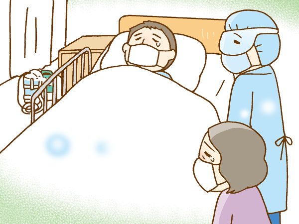 訪問看護で家族がコロナに感染