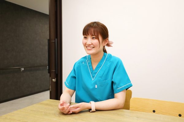 穏やかに話す姿が印象的な訪問看護師さん