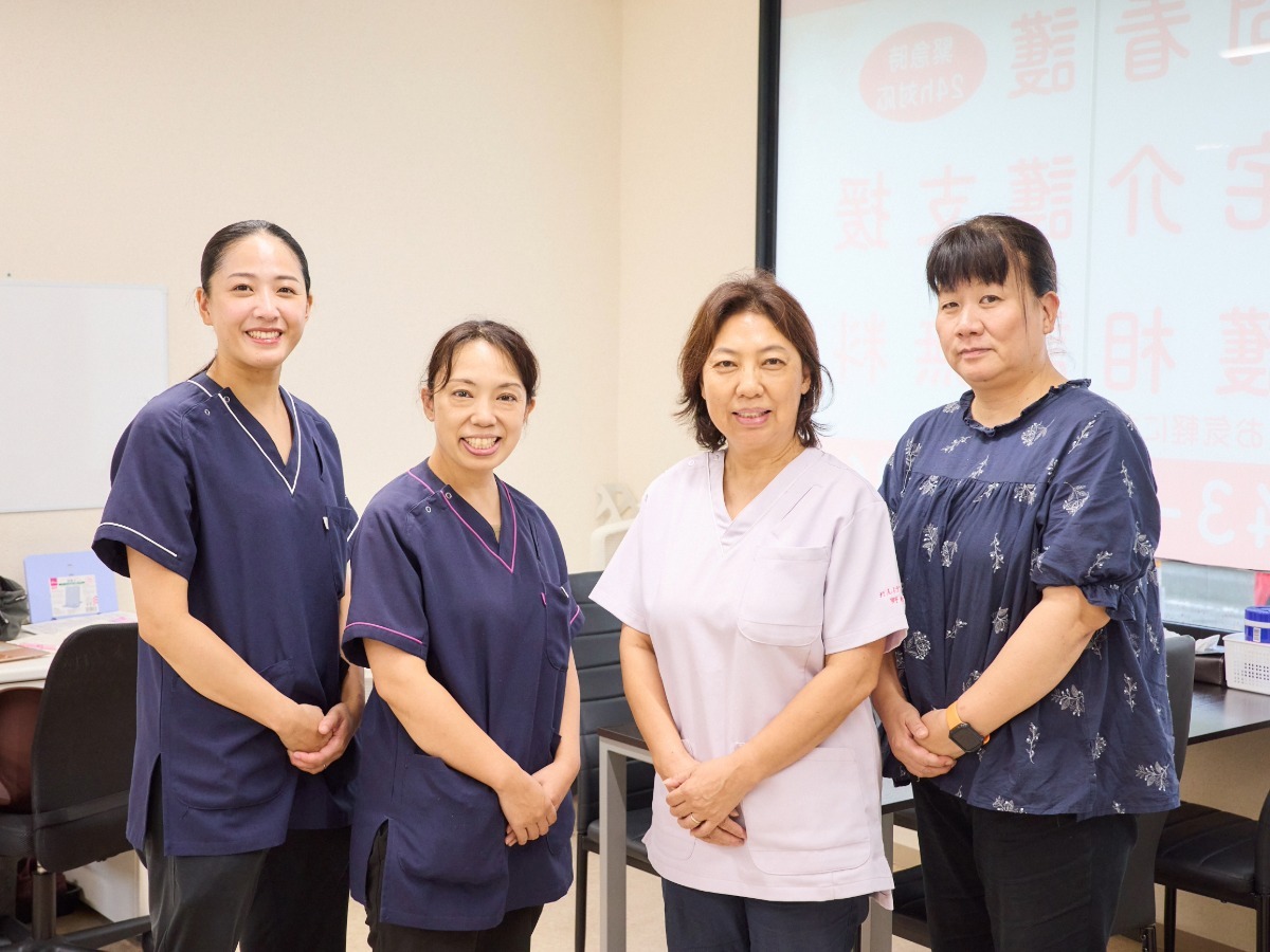 “すぐに動く”を支えるしくみ――待たせないケアと、信頼でつながるチームの力～訪問看護ステーションれんげの花　野老さん・富田さんにインタビュー～