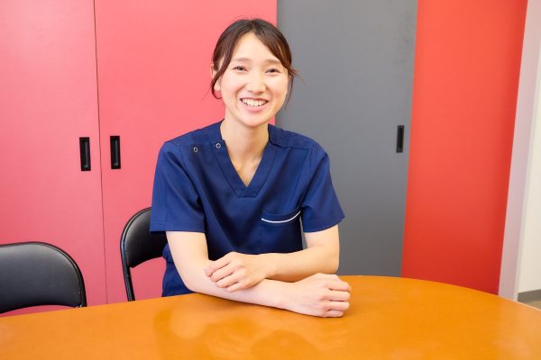 明るくはきはきとお話しされる梶さん