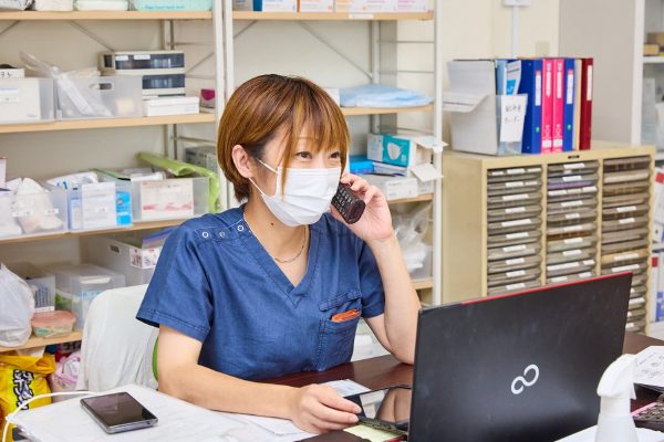 片岡さんインタビュー風景