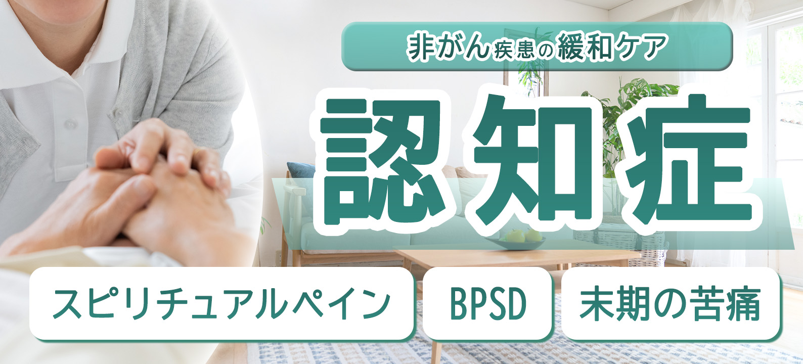 認知症の緩和ケアがよく分かる　スピリチュアルペイン、BPSD、末期の苦痛への対応
