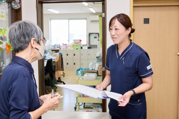 情報共有が気軽にできる、風通しのよい雰囲気があります