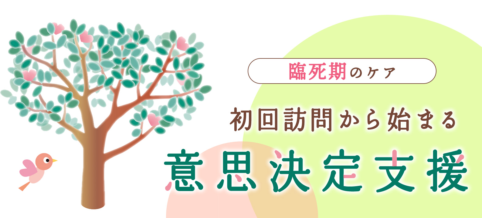 初回訪問から始まる臨死期の意思決定支援 訪問看護師の役割とは